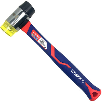 Молоток-киянка WORKPRO с фиберглас рукояткой WP241036