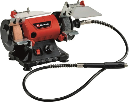 bench-grinder-einhell-tc-xg-75-kit-in-use