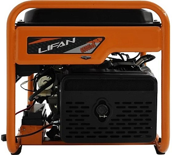 Генератор бензиновый LIFAN 6500iOE 5,5кВт двигатель 170F-2D