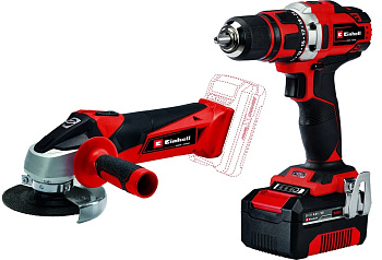 Набор инструмента Einhell PXC TE-TK Шуруповерт + УШМ Li Kit