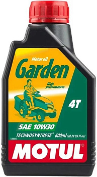 Масло 4-х тактное моторное полусинтетическое 10W30 MOTUL Garden 1 л