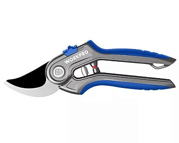 Секатор 215мм для свежих ветвей WORKPRO алюмин.рукоятка