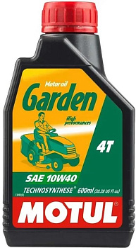 Масло 4-х тактное моторное полусинтетическое 10W40 MOTUL Garden 1 л
