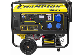 Генератор бензиновый CHAMPION GG6501E+ATS 5,0-5,5 кВт