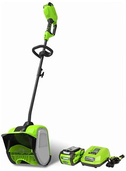 Снегоуборочная лопата аккумуляторная GREENWORKS GD40SS30K2  1х2,0 Ач