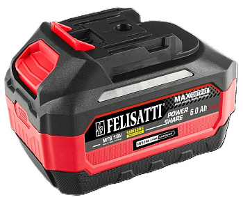 Акккумулятор Li-ion FELISATTI FT1553 (18V, 6,0 Амп/ч) (SAMSUNG)