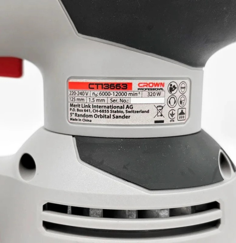 random-orbital-sander-crown-ct13663v-label-closeup