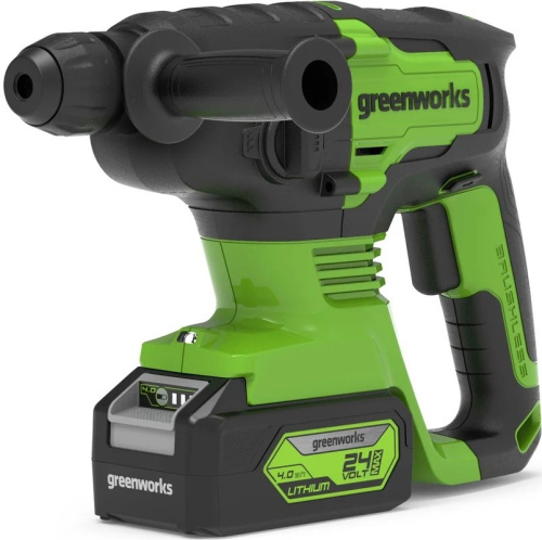 cordless-rotary-hammer-greenworks-gd24sds2k4-with-battery