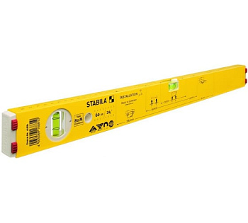 Уровень тип 80M Santexnic 600мм 2 глазка STABILA