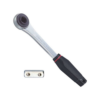 Трещотка 1/2" 270мм с переставным квадратом FORCE 802412
