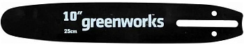 Шина 3/8"-1,3мм-38 звеньев GREENWORKS 25см для весотореза G40PSH