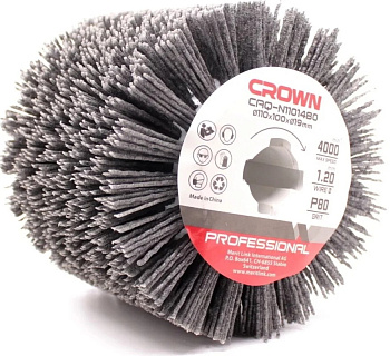 Щетка нейлоновая  CROWN CAQ-N1101480