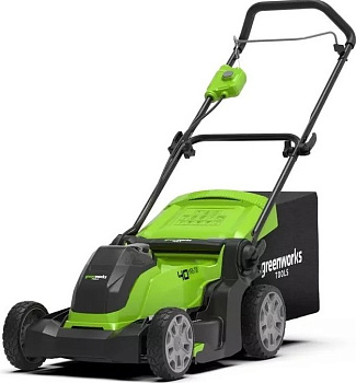 Аккумуляторная газонокосилка бесщёточная GREENWORKS GD40LM16XK4 (без АКБ и З/У)