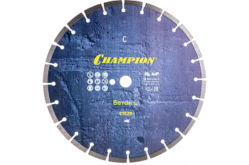 Диск алмазный CHAMPION CONCREMAX L 350х25.4х10мм БЕТОН