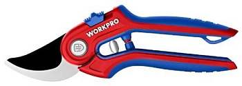 Секатор 215мм для свежих ветвей WORKPRO двухкопон.рукоятка WP332009