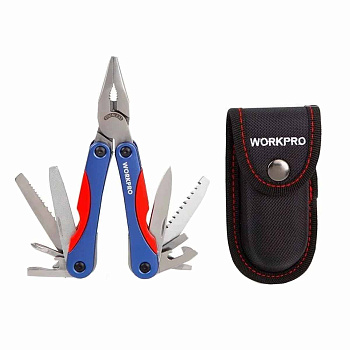 Мультитул 12в1 110мм WORKPRO