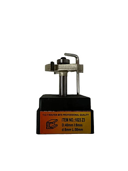 Фреза кромочная фальцевая Н8 d40x8мм Z3 хв.8мм (1023) Globus