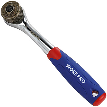 Трещотка 3/8" 48 зубов с двойным приводом WORKPRO