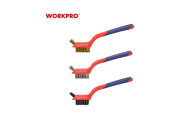 Набор мини-щёток WORKPRO 180мм  3шт