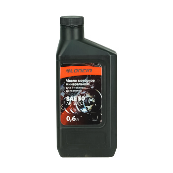 Масло 4-х тактное SAE-30 API SJ/CF "LONCIN" минеральное 0,6л