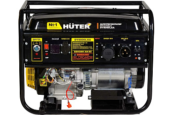 Генератор бензиновый HUTER DY8000LXA 6,0-6,5 кВт