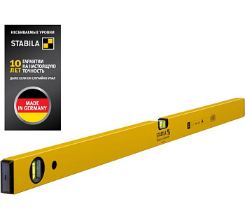Уровень тип 70, 1000мм 2 глазка STABILA