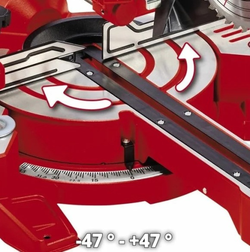 miter-saw-einhell-tc-sm-254-blade-angle