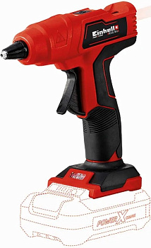 Аккумуляторный клеевой пистолет EINHELL PXC TE-CG 18 Li-Solo без аккумулятора и ЗУ