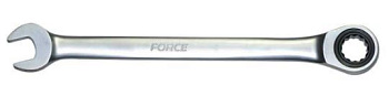 Ключ комбинированный трещеточный 17мм FORCE