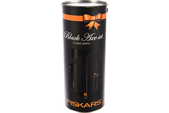Набор FISKARS: топор Solid + точилка + нож в тубусе