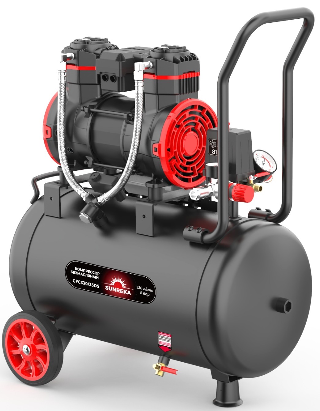 oil-free-air-compressor-sunreka-gfc330-35ds-rear-angled-view
