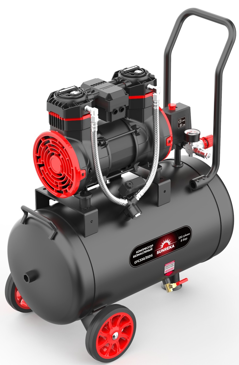 oil-free-air-compressor-sunreka-gfc330-35ds-top-angled-view