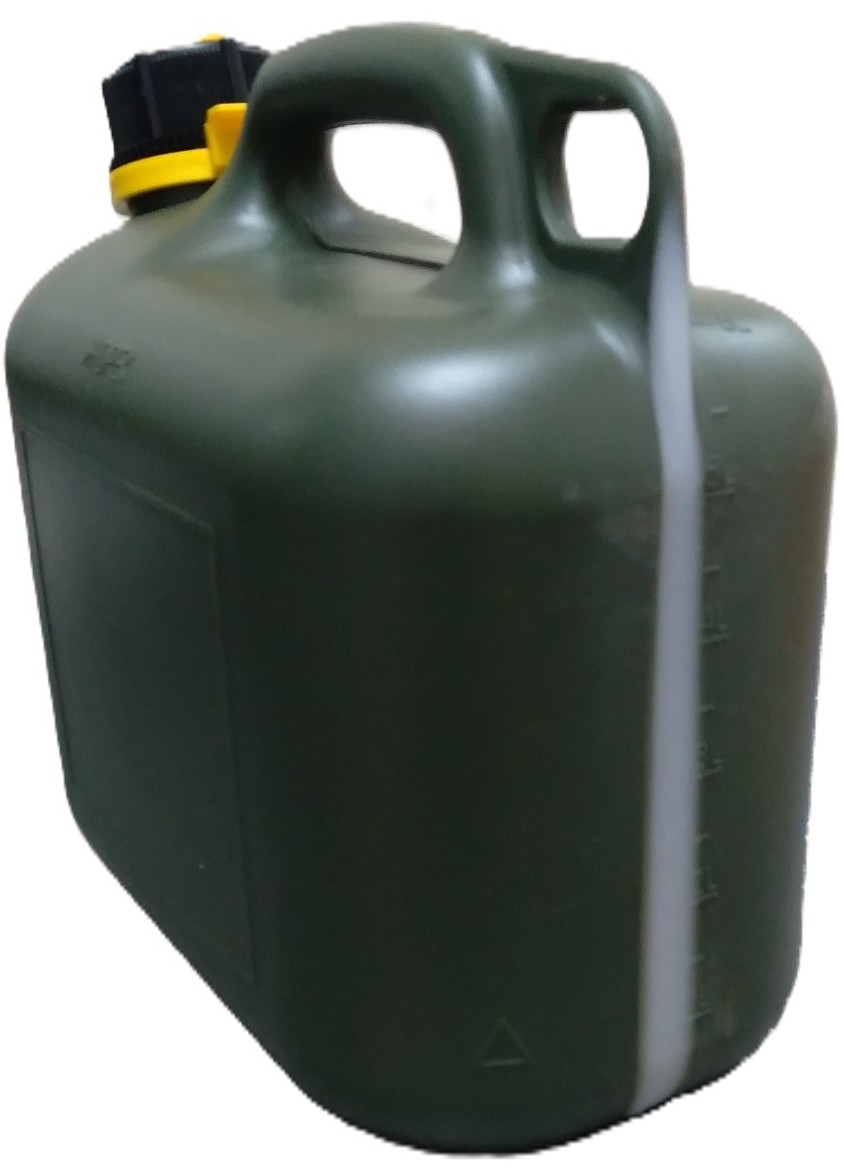 green-plastic-canister-5l-measuring-strip-rear-angled-view