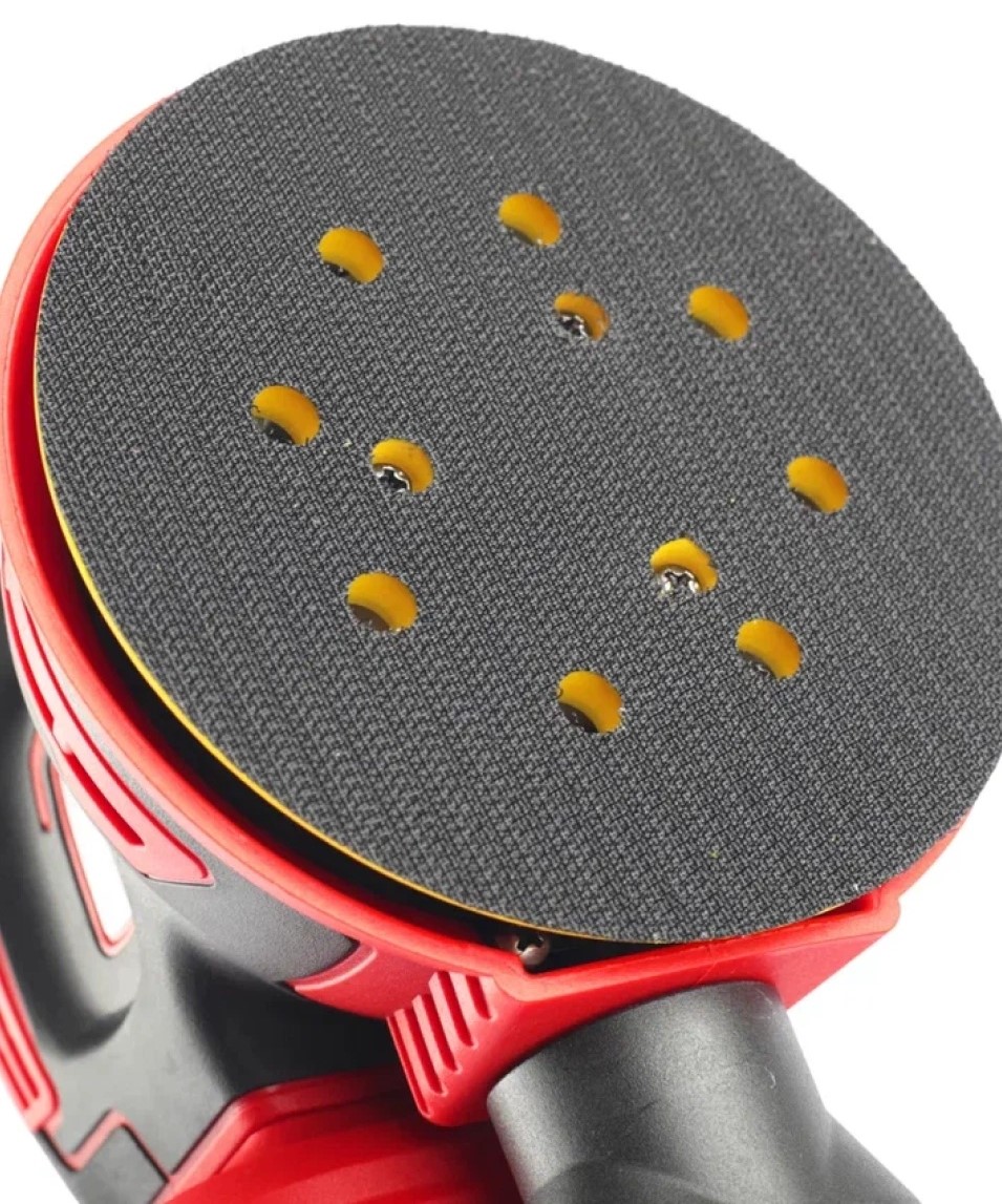cordless-random-orbital-sander-felisatti-ft1031-18v-125mm-sanding-pad-detail