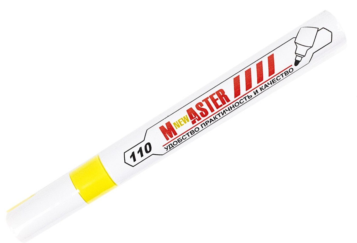 ars-yellow-oil-based-metal-marker-3mm-front