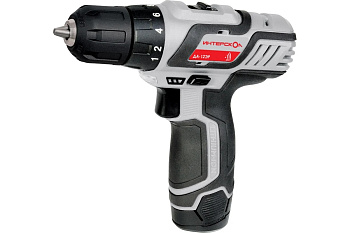 Шуруповерт аккумуляторный ИНТЕРСКОЛ ДА-12ЭР 2х2,0 Ач