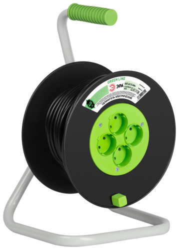 era-40m-extension-cord-reel-green-line-angle-view