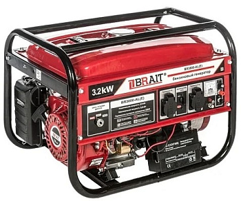 Генератор бензиновый BRAIT BR3800-CU(Е) 3,0-3,2 кВт