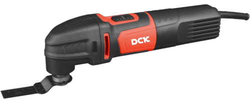 corded-multi-tool-dck-kmd320-with-saw-blade-angled-view