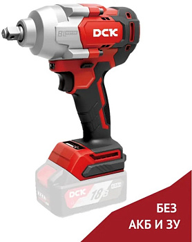Гайковерт аккумуляторный ударный бесщеточный DCK KDPB698(TYPE Z) без АКБ и З/У 1/2"